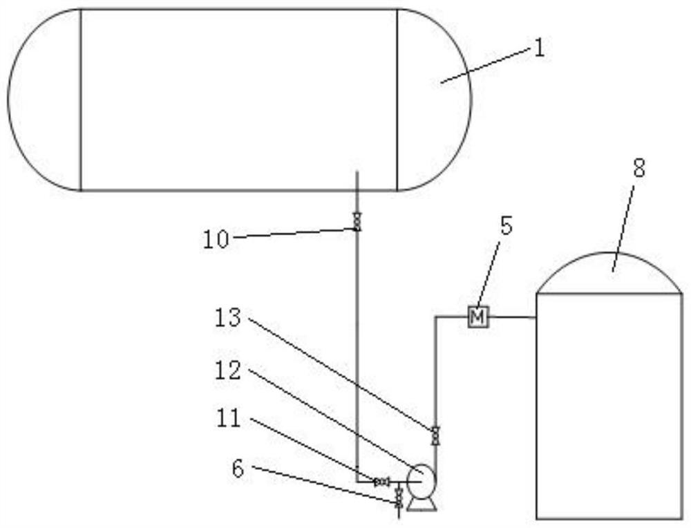 Energy-saving quality-improving type adipic acid crystallizer discharging device and discharging process