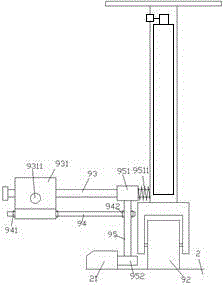 Portable park road trimming device and using method thereof