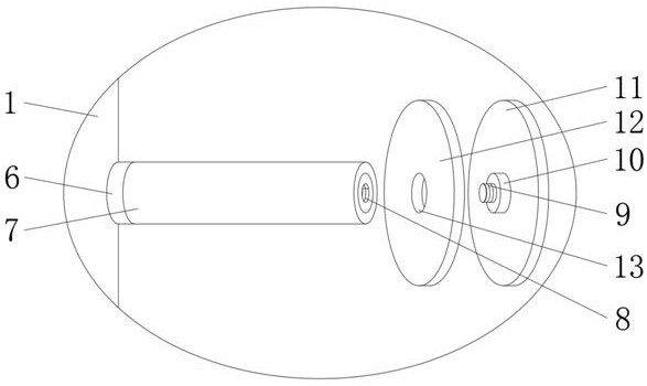 Warp breakage prevention structure for rapier loom