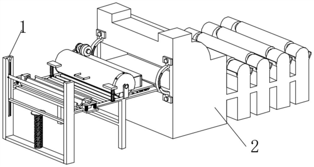 Textile printing protection device based on multiple buffering