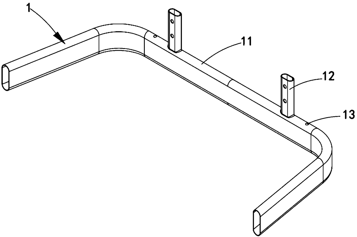 A punching process for tripod workpiece