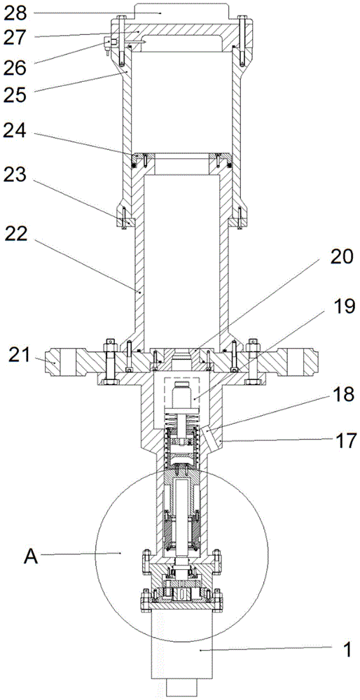 A hydraulic stretching pad for planetary roller screw driven by AC servo synchronous motor