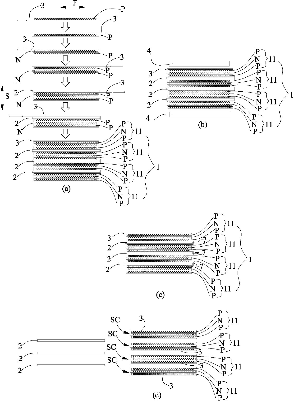 Preparation method of lamination battery cell