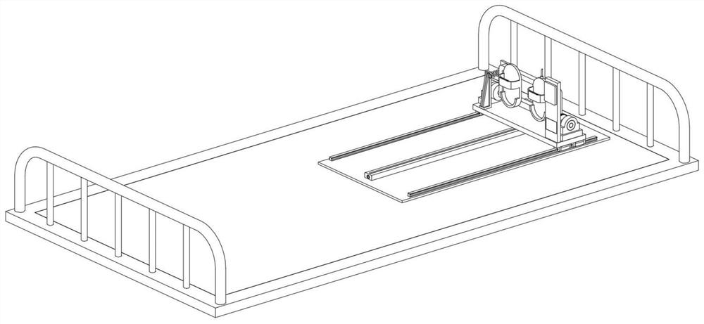 Ankle pump movement device for preventing lower limb deep venous thrombosis