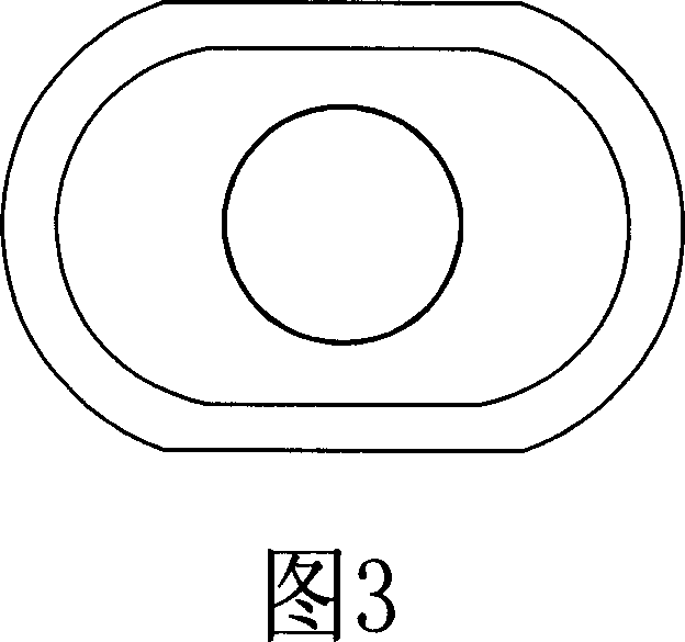 Hollow four-side connector