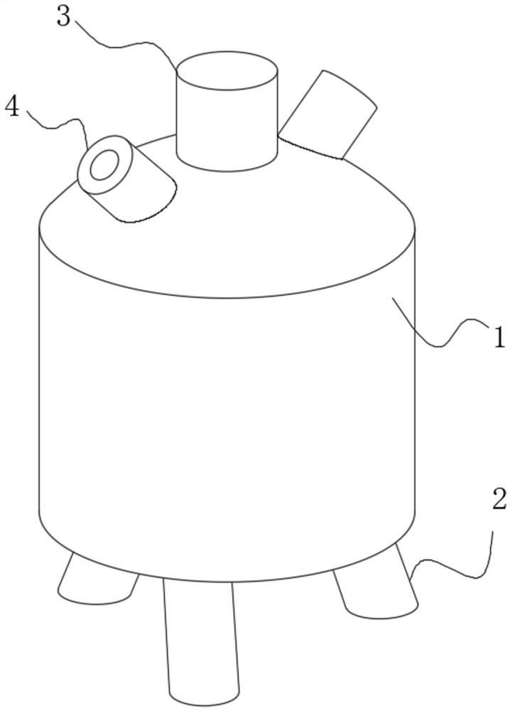 Chemical reaction kettle with automatic cleaning function