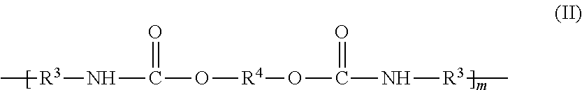Aqueous ink-jet inks containing alternating polyurethanes as binders