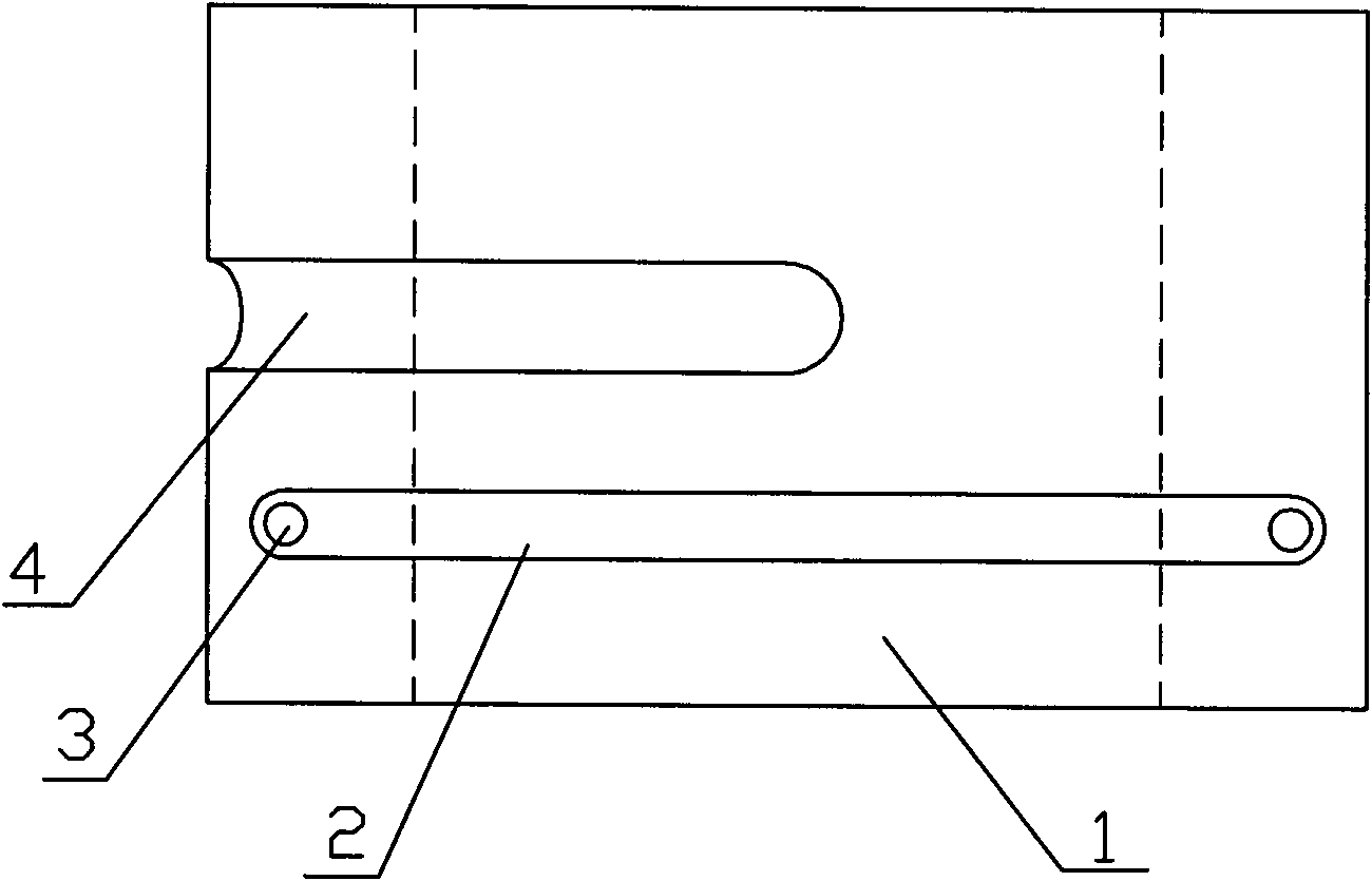 Extruding die of double color line