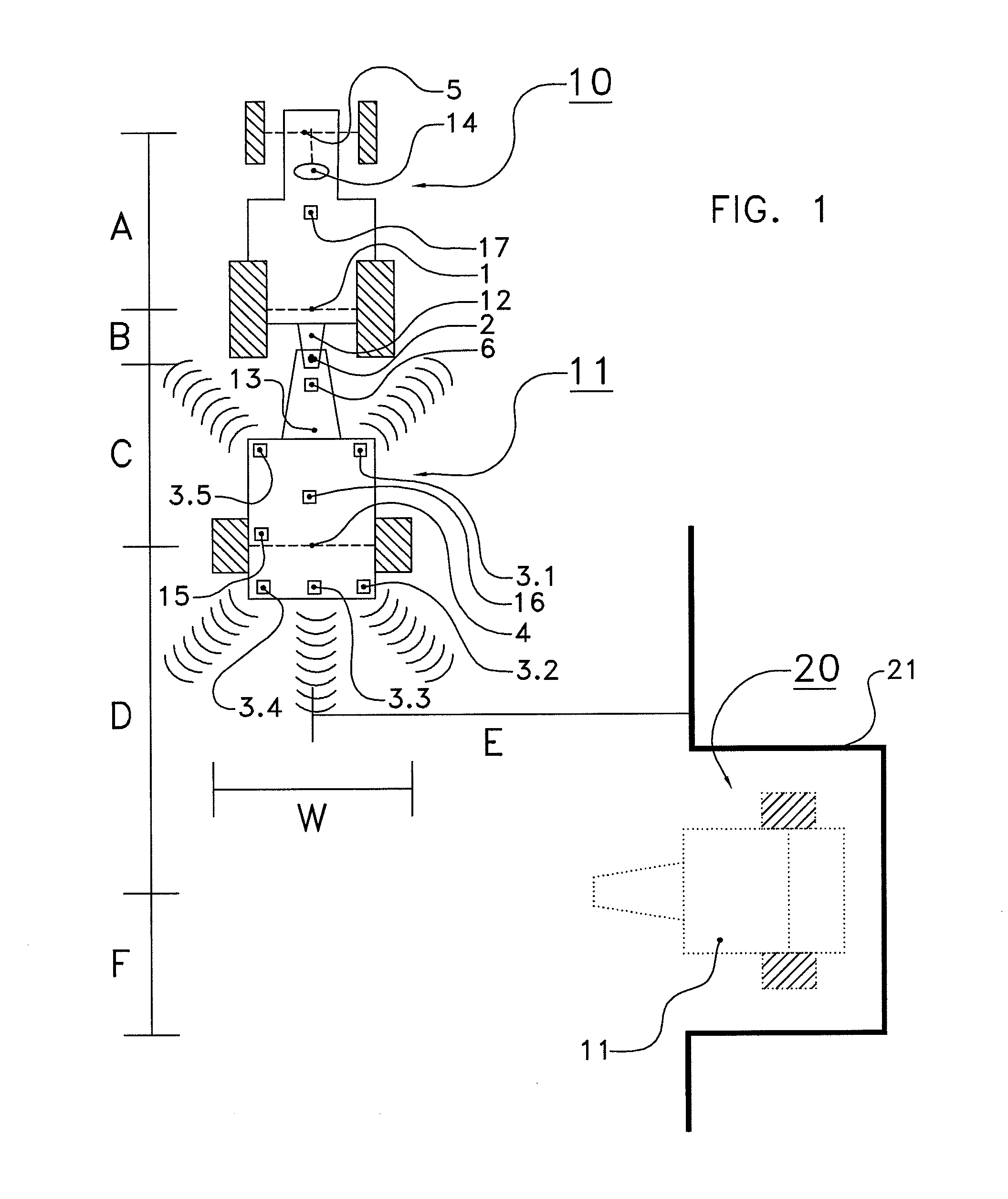 Method for moving backwards a combination and assembly for assisting the backward movement of the combination