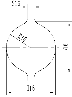 Rolling process shared by round hole with diameter of 5.5 and threaded hole with diameter of 6.0