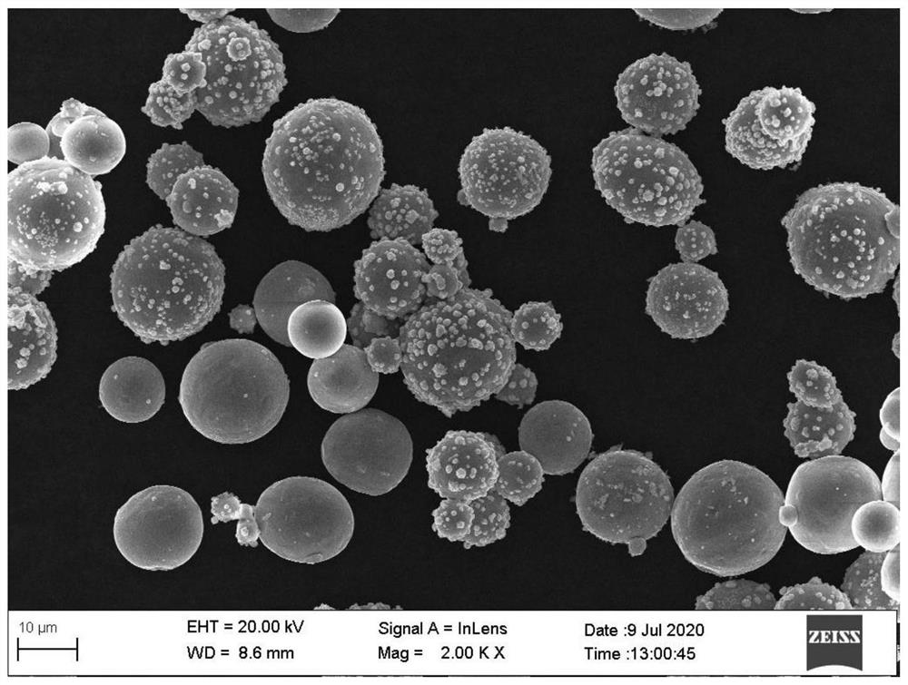 Biomedical titanium-copper microsphere assembly type microsphere powder, biomedical titanium-copper alloy and preparation process