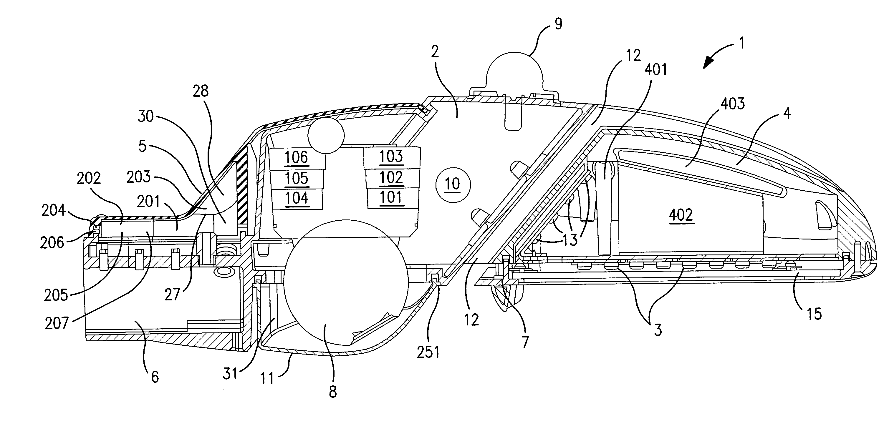 Apparatus and method embedding a camera in an LED streetlight