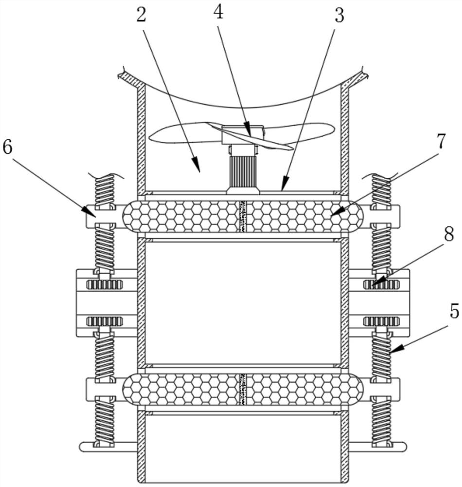 A safety protection structure of a rectifier for electrophoresis
