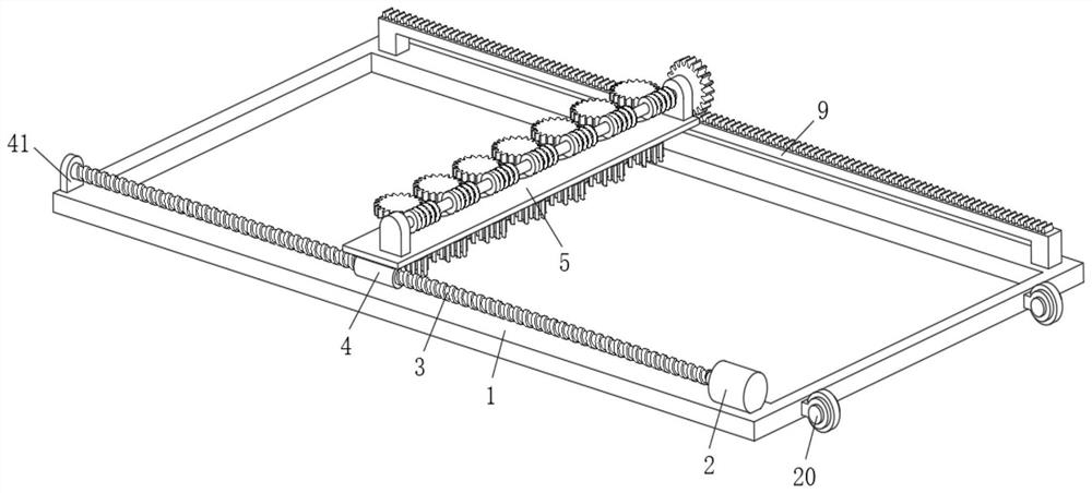 Photovoltaic panel mounting frame