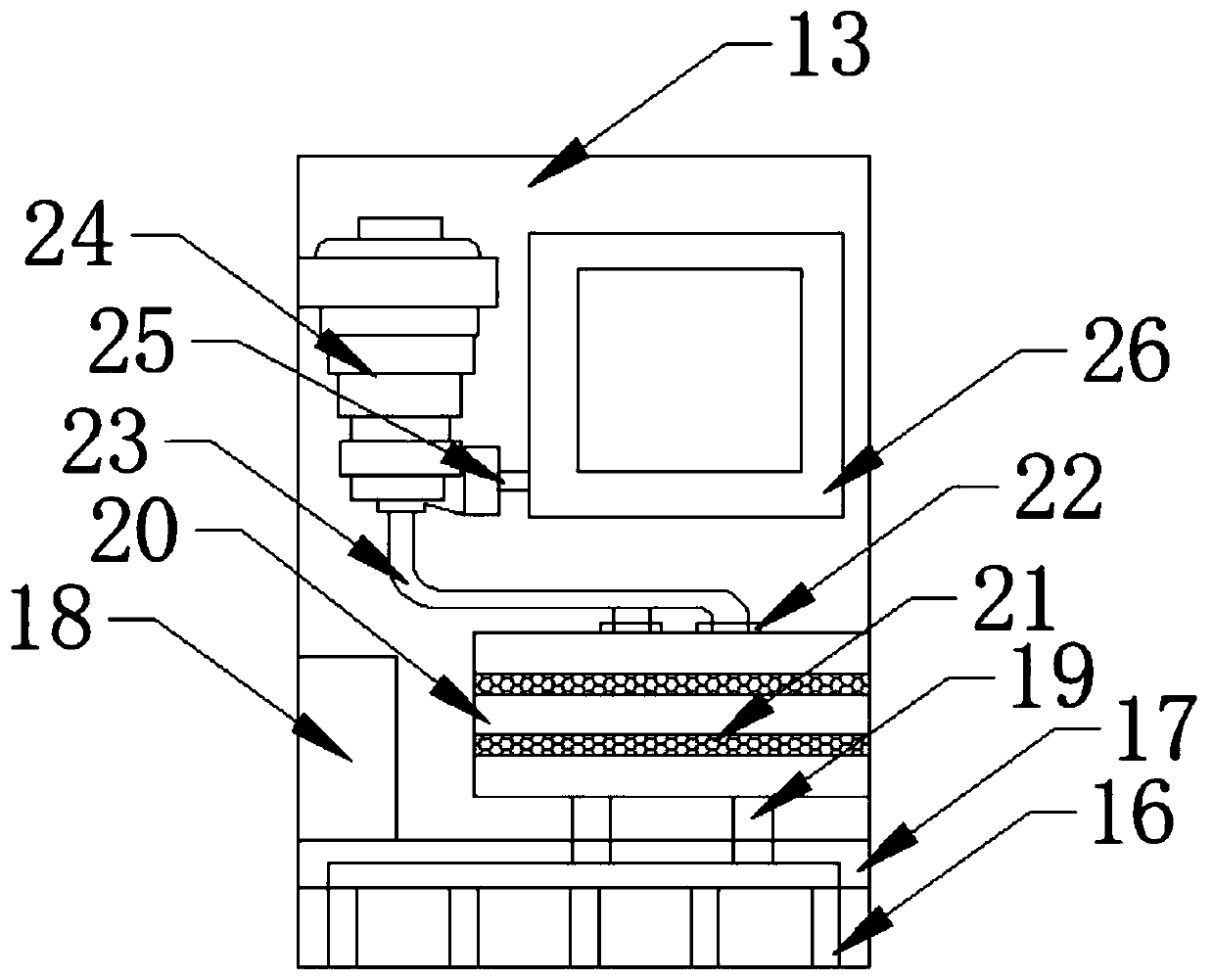 Protection device for safety production