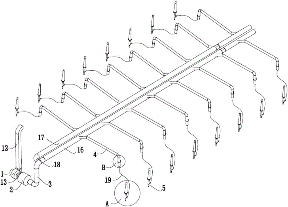 Smoke discharge equipment and method for substation antenna soldering