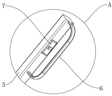 Material handling device for construction engineering