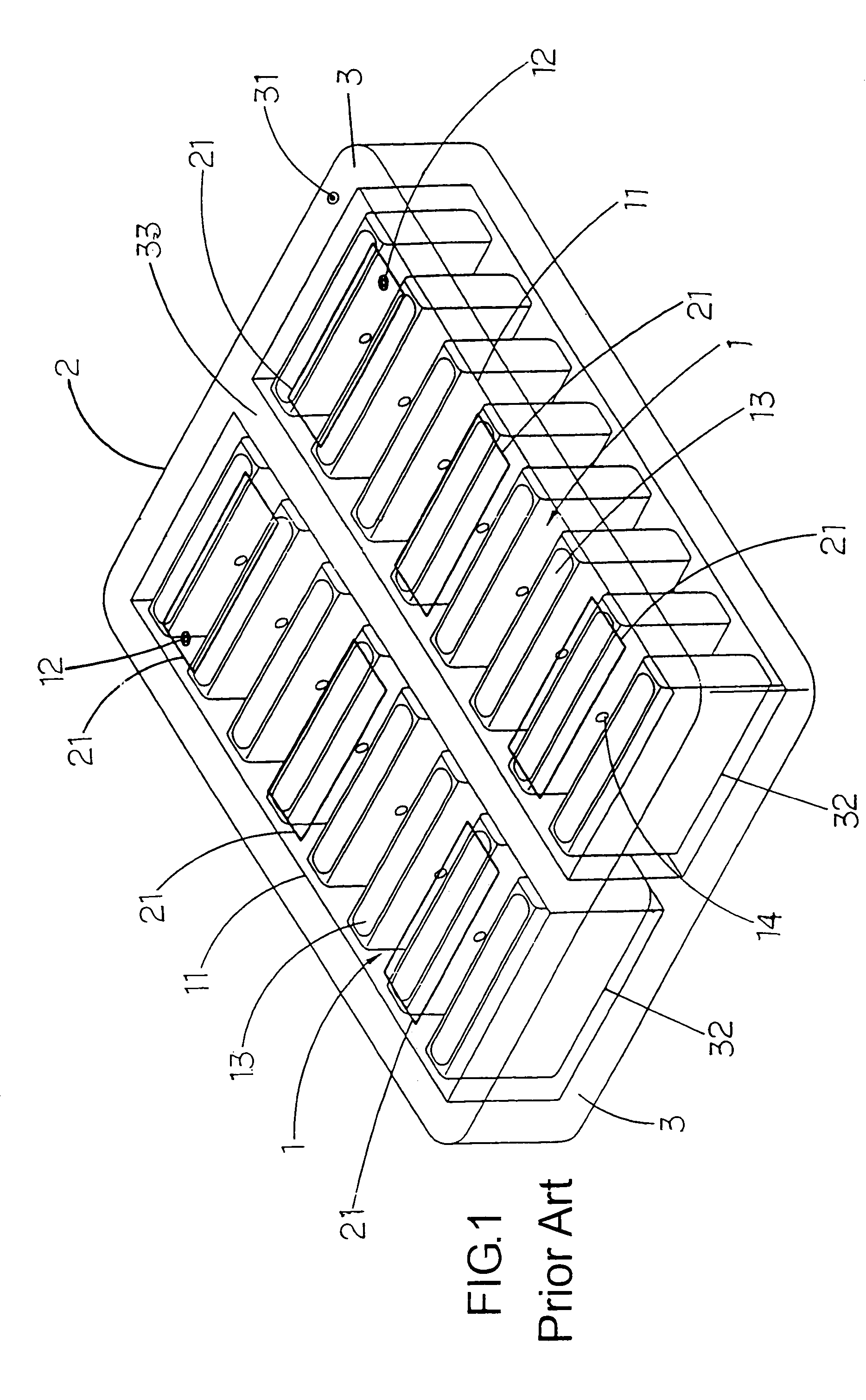 Waterbed structure