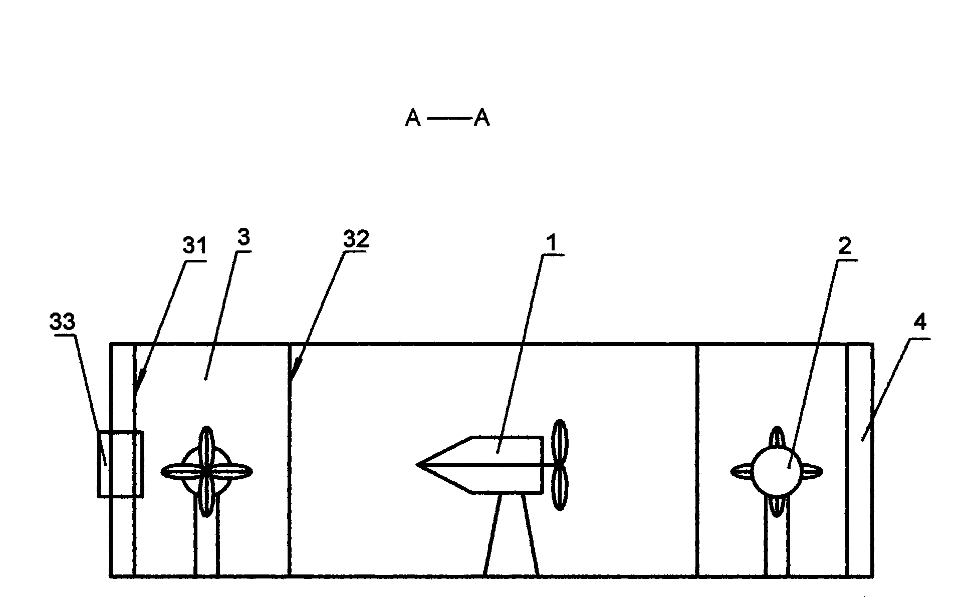 Generator for converting air power into electric energy