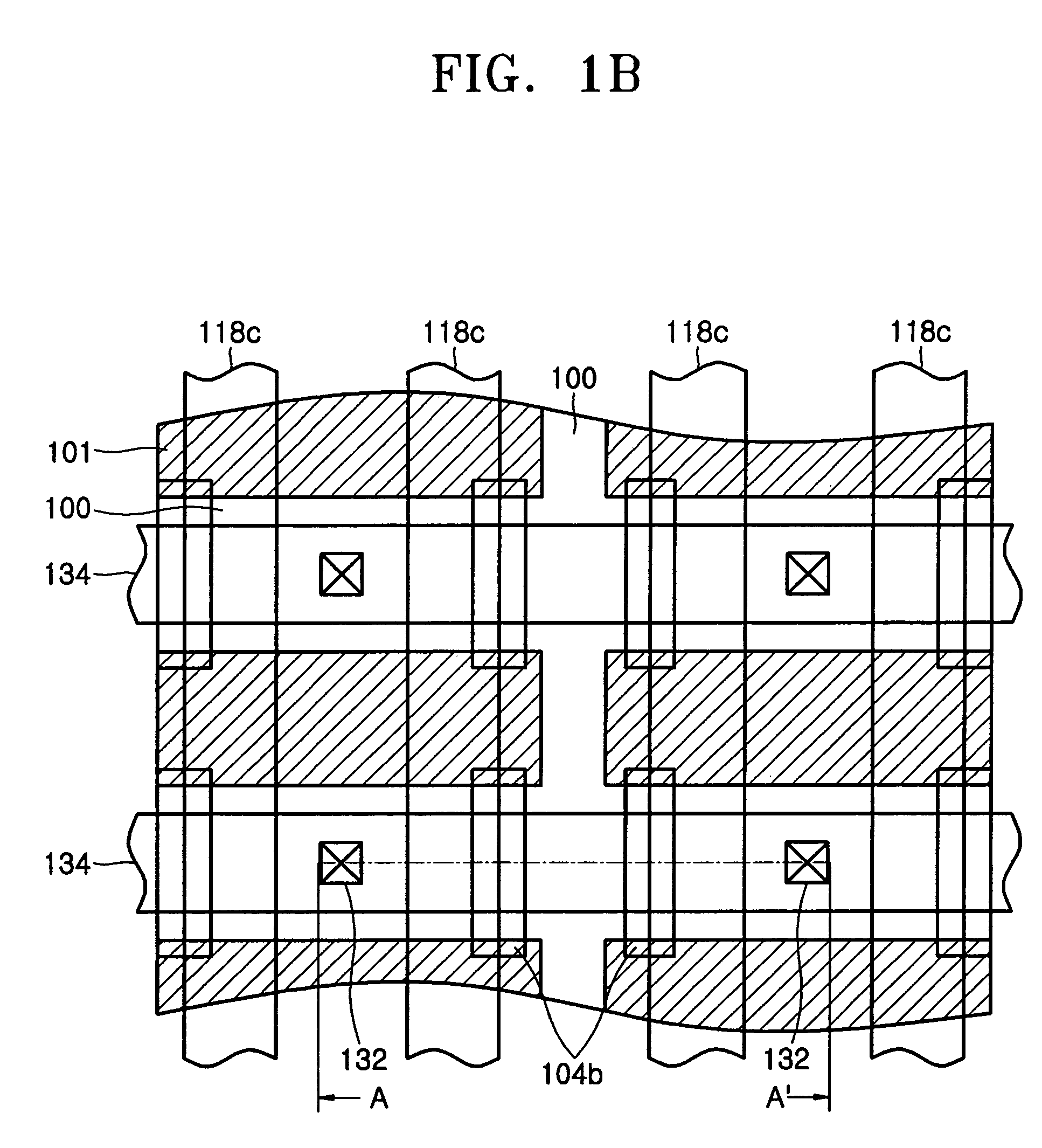Split gate type nonvolatile semiconductor memory device, and method of fabricating the same