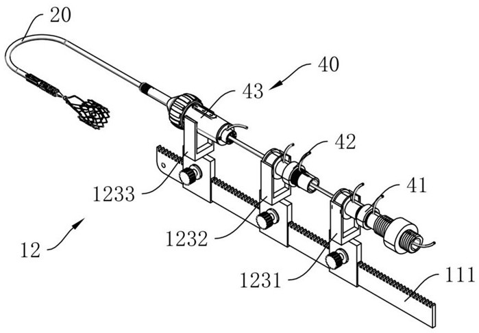 A delivery system for implanting an artificial prosthesis in a patient