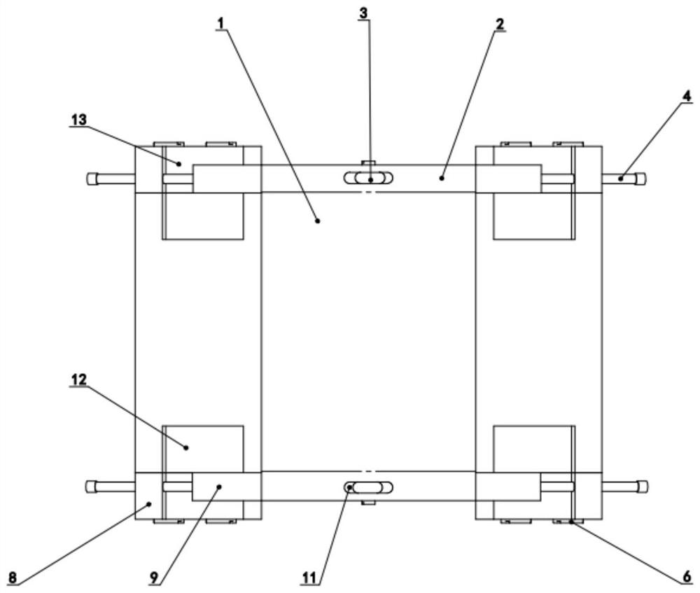 Motor brush welding device