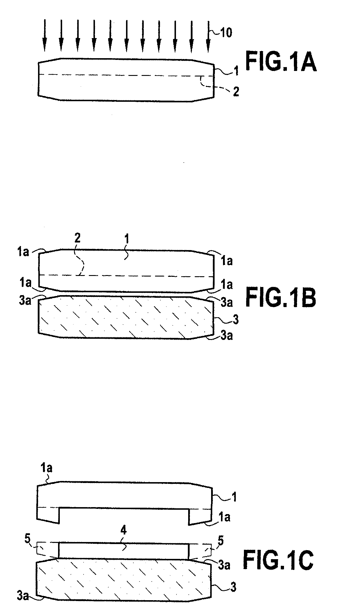 Process for fabricating a structure for epitaxy without an exclusion zone