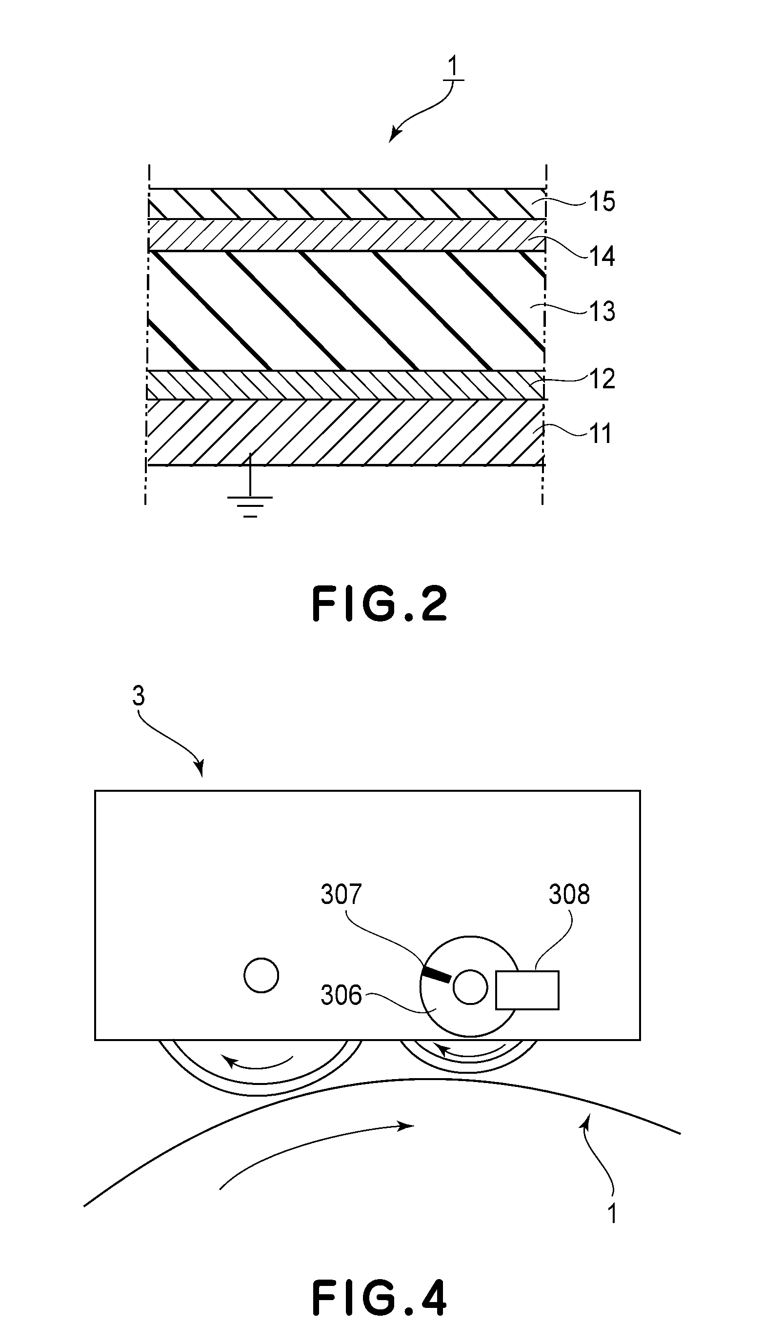 Image forming apparatus featuring control voltages applied to magnetic particle carrying members