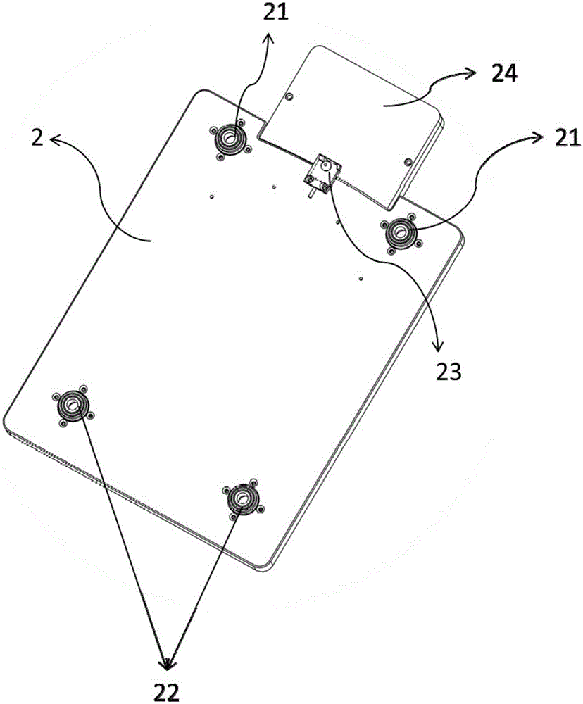 Wafer transmission device having blowing-off function