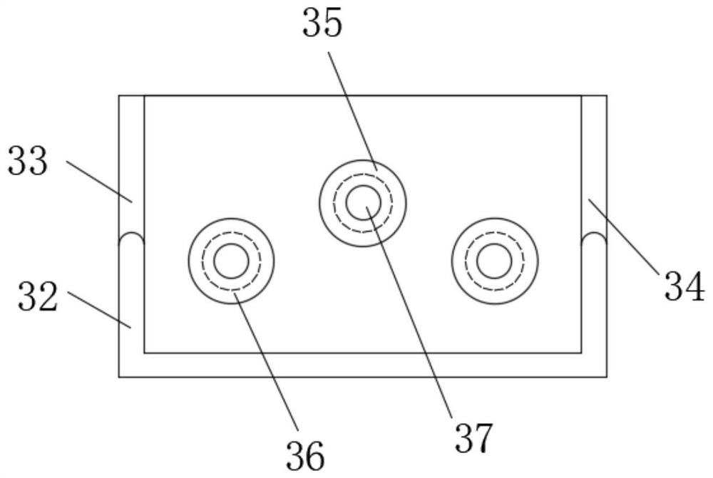 An incoming wire device for a textile machine