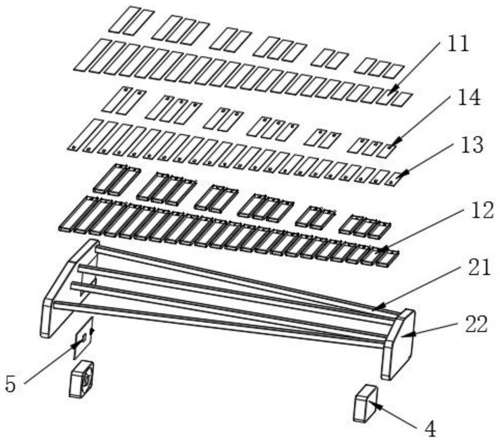 37-tone xylophone keyboard