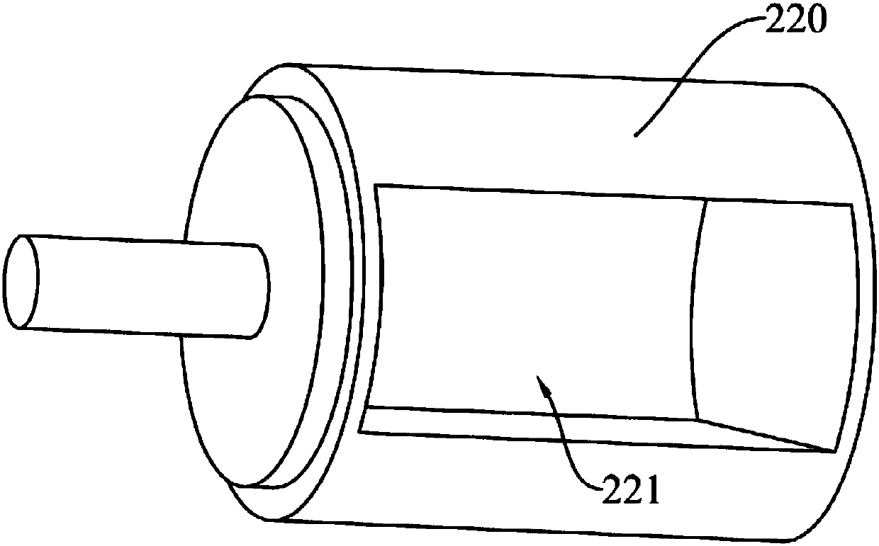 Vent structure, washing machine and control method