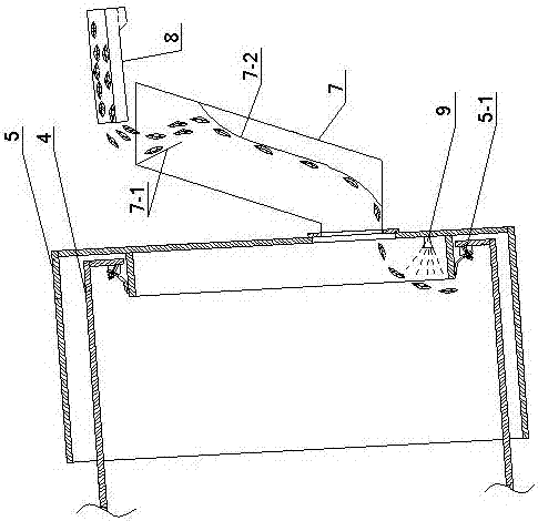 Laminar blade multi-point feeding/flavoring unit