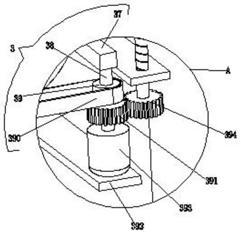 Quick separation treatment device for medical surgical gloves after use