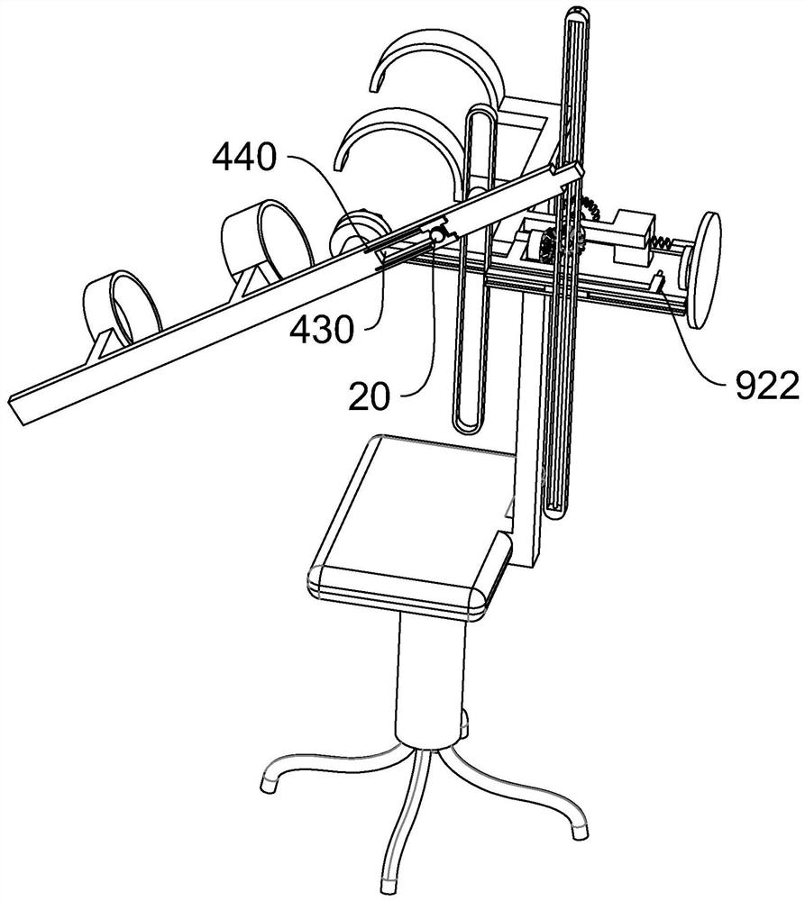 Under-actuated shoulder joint rehabilitation training device