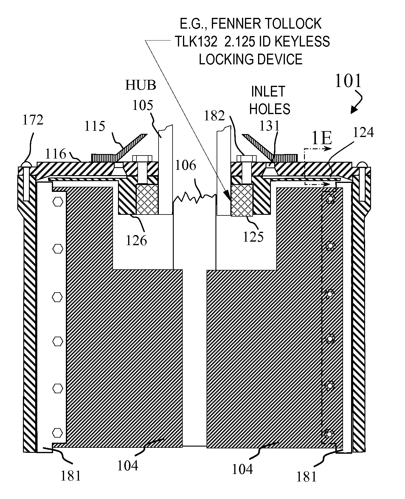 Methods and apparatus for centrifuging dry solids