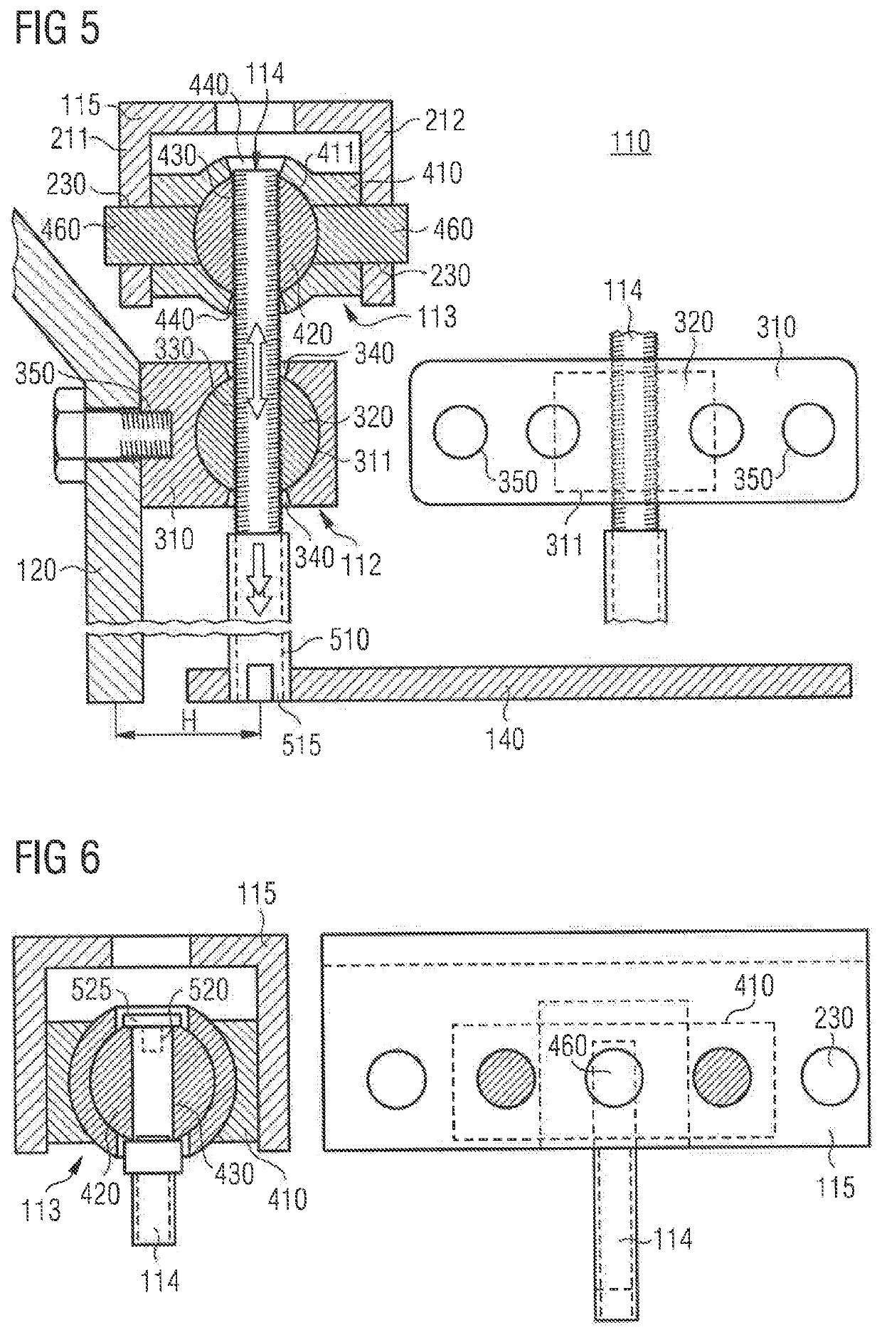 Aircraft installation arrangement and installation system for mounting an overhead luggage compartment