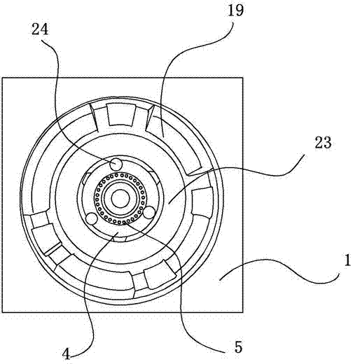 Blowing-type high heat stove