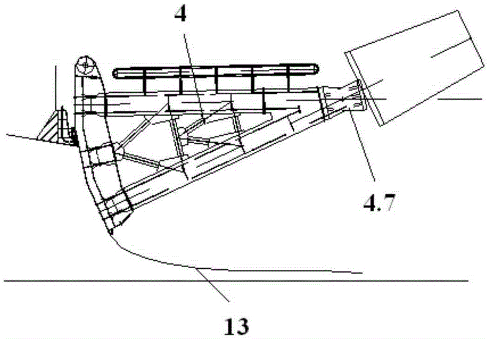 Method for blocking tail gate of diversion tunnel by adopting arc-shaped gate