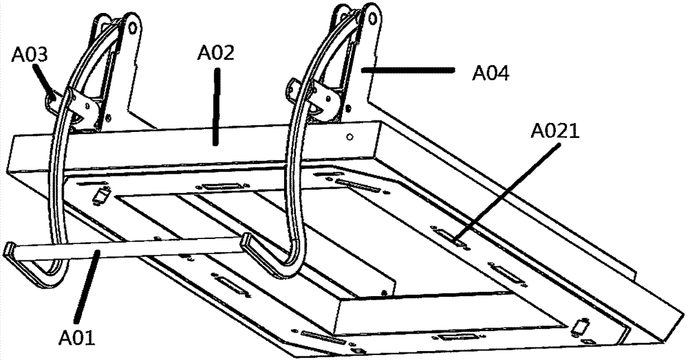 Cutting and stapling integrated simple clothing packing device