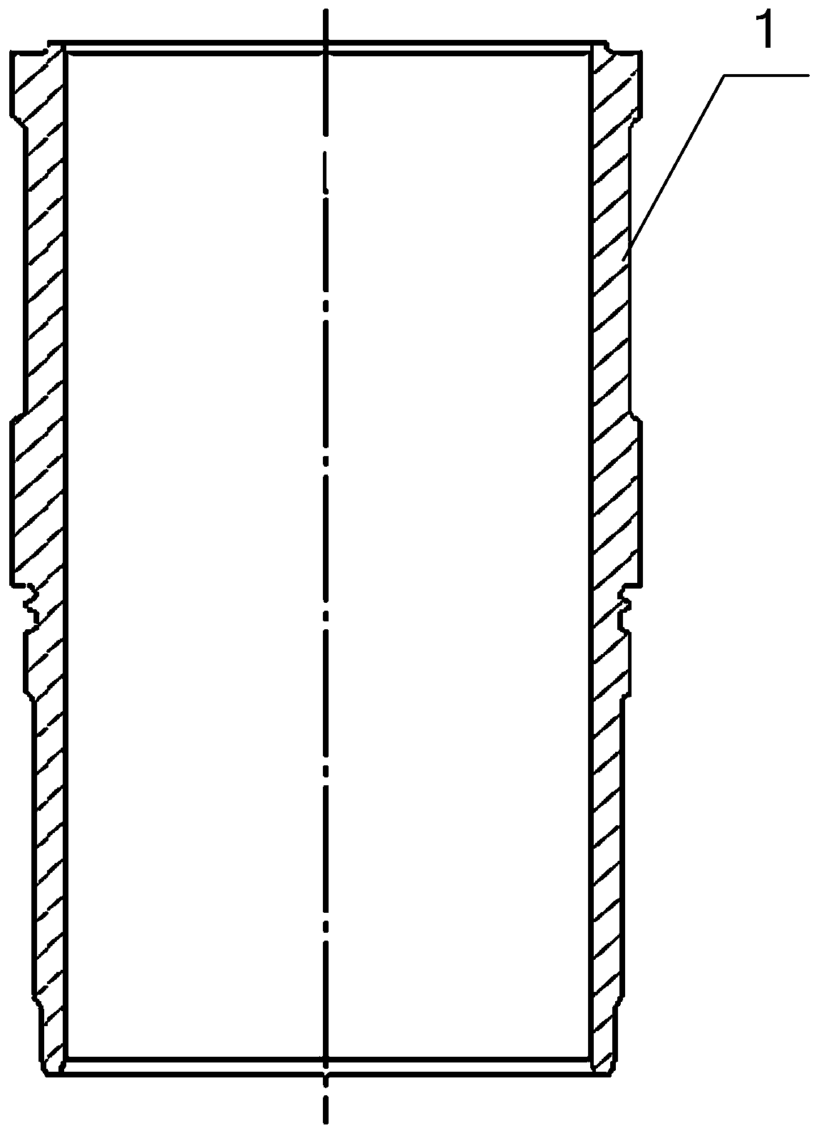 Honing cylinder sleeve and preparation method thereof