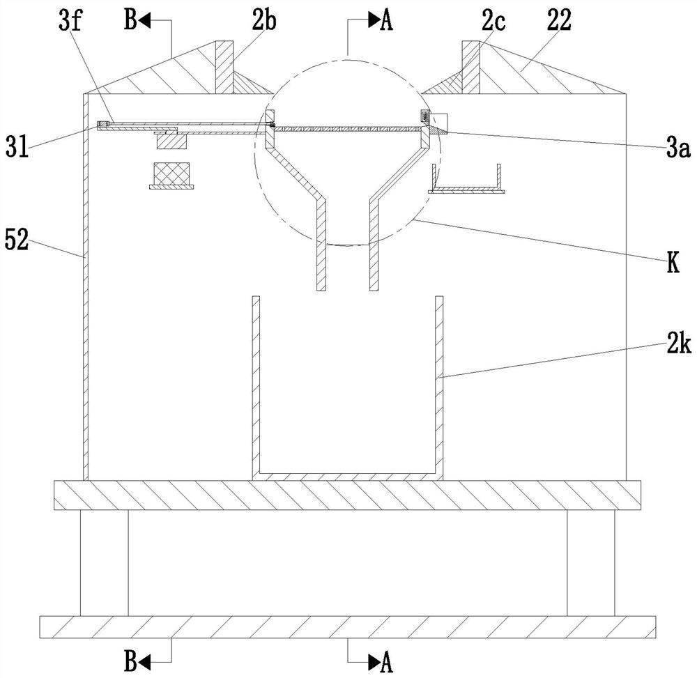 Device for automatically cleaning blockage of opening of telemetering rain gauge