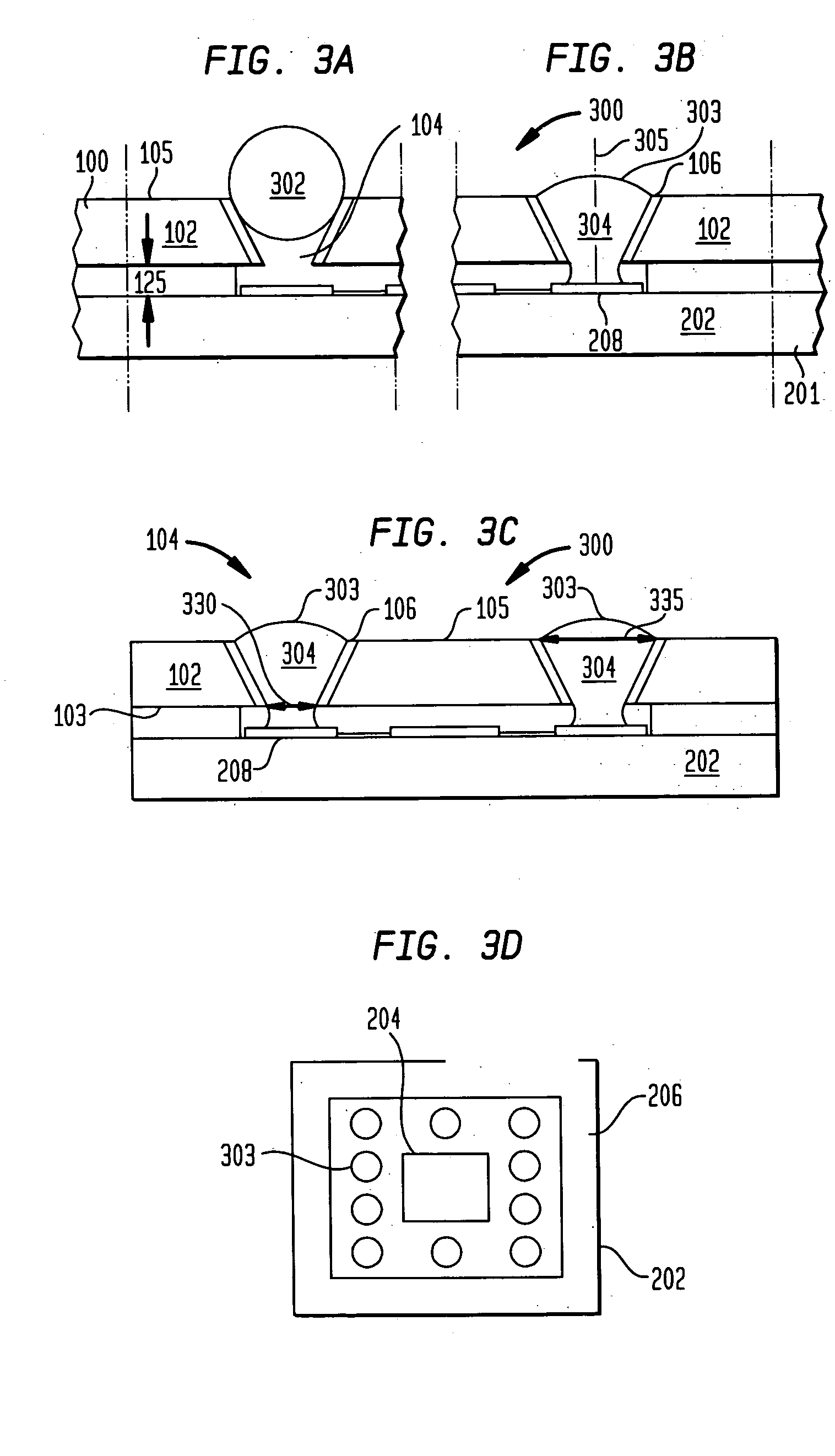 Structure and method of making sealed capped chips