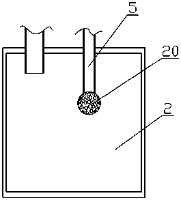 Liquid medicine filling device with cleaning mechanism