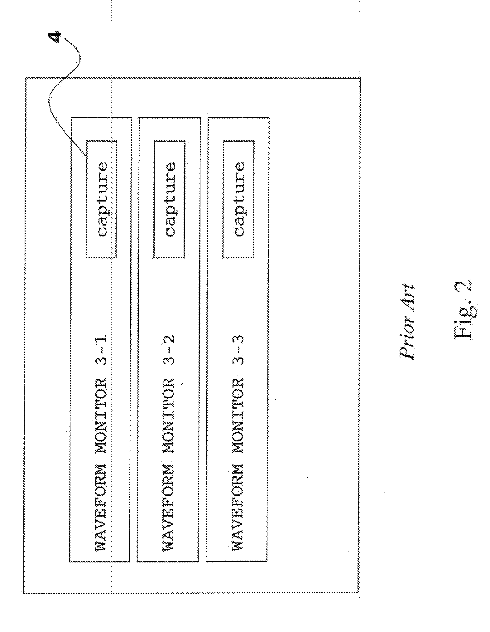 Waveform display device capable of connecting to network