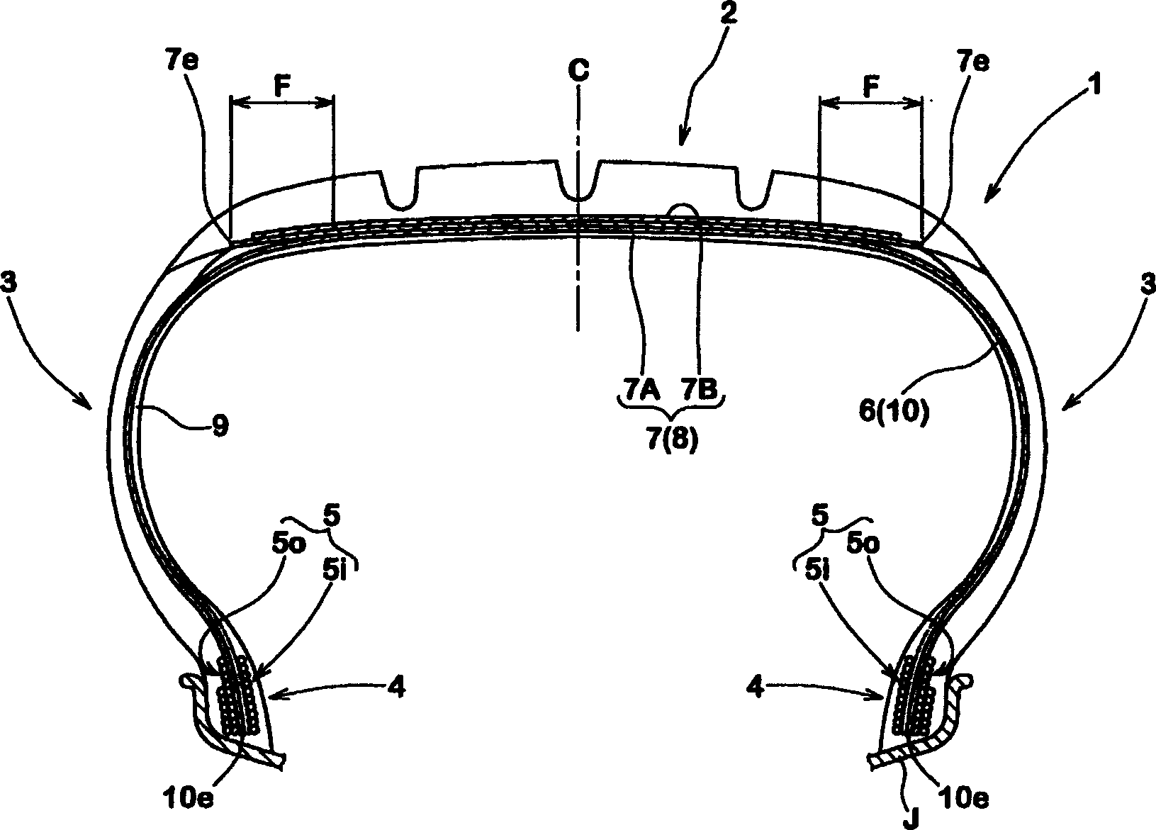 Pneumatic tire and producing method thereof