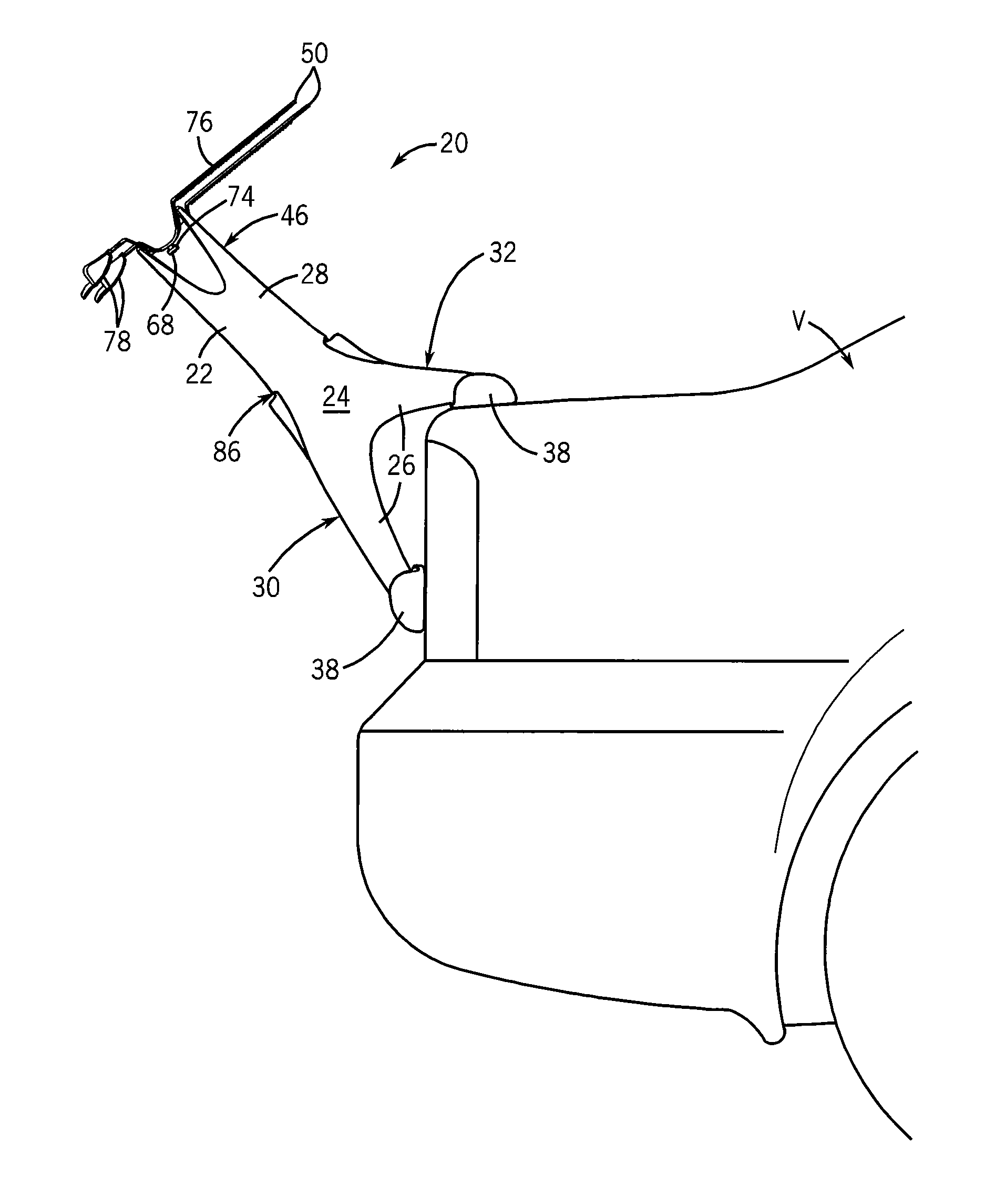 Vehicle-Mounted Equipment Carrier With One-Piece, Fixed Position Frame Construction