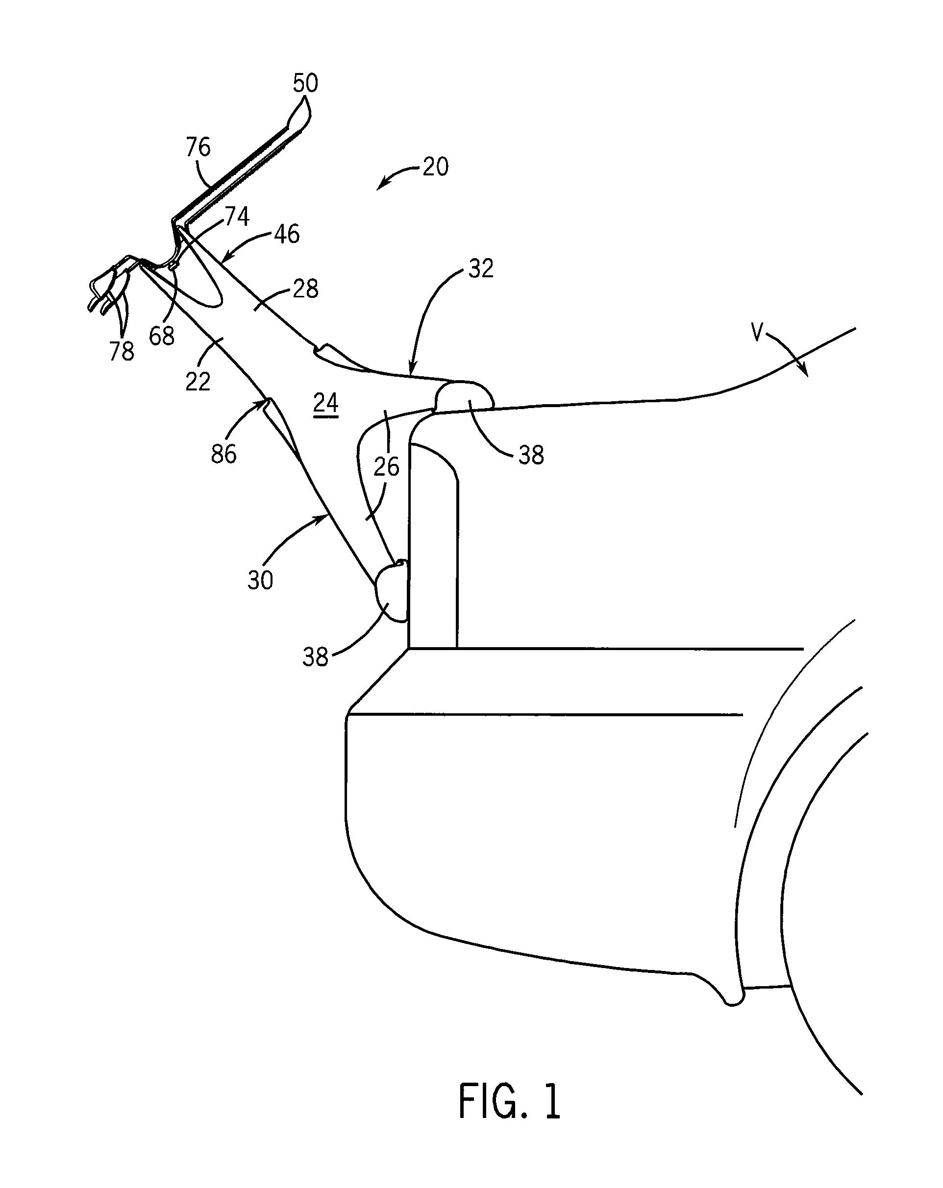 Vehicle-Mounted Equipment Carrier With One-Piece, Fixed Position Frame Construction