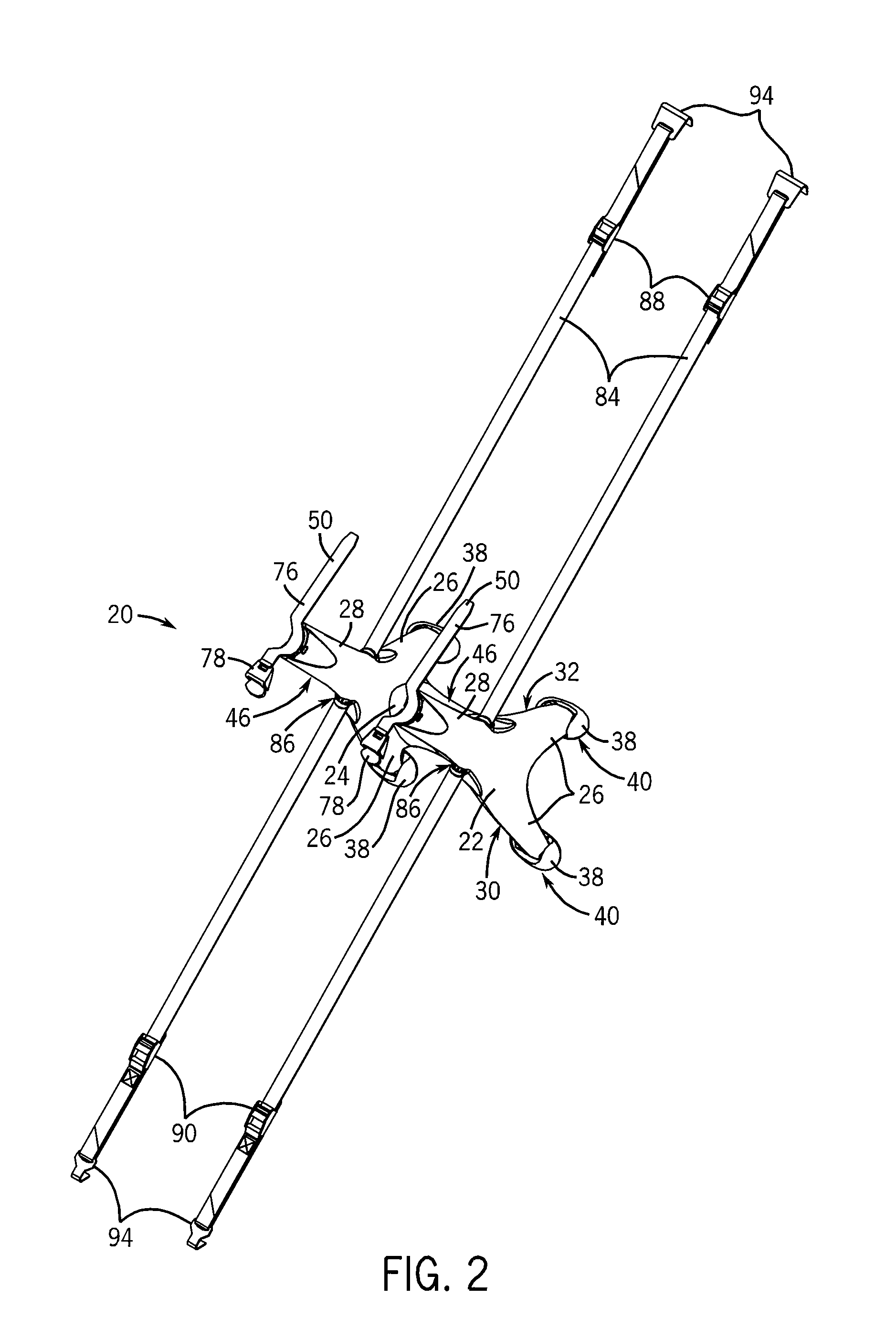 Vehicle-Mounted Equipment Carrier With One-Piece, Fixed Position Frame Construction