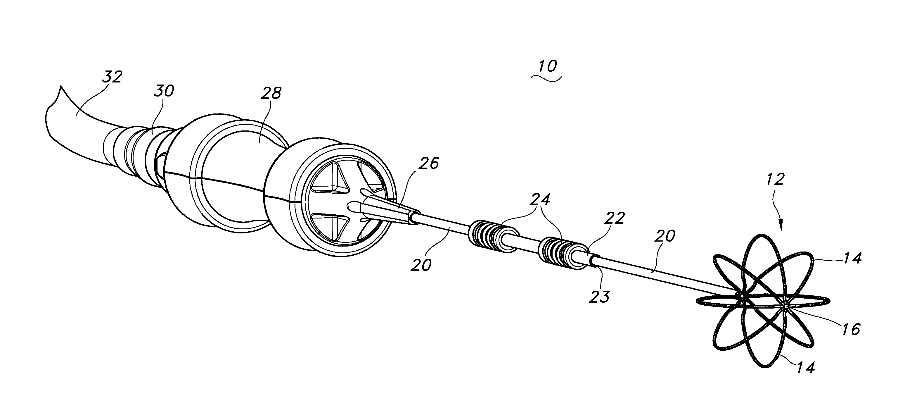 Flexible electrode assembly for insertion into body lumen or organ